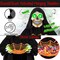 Halloween Hanging Animated Skeleton Ghost Decoration with Sound